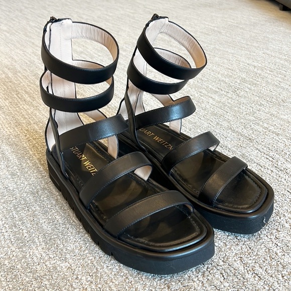 NWT Women's Gala Lift Caged Gladiator Sandals - Picture 4 of 11